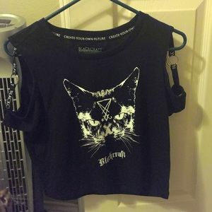 Blackcraft crop top
